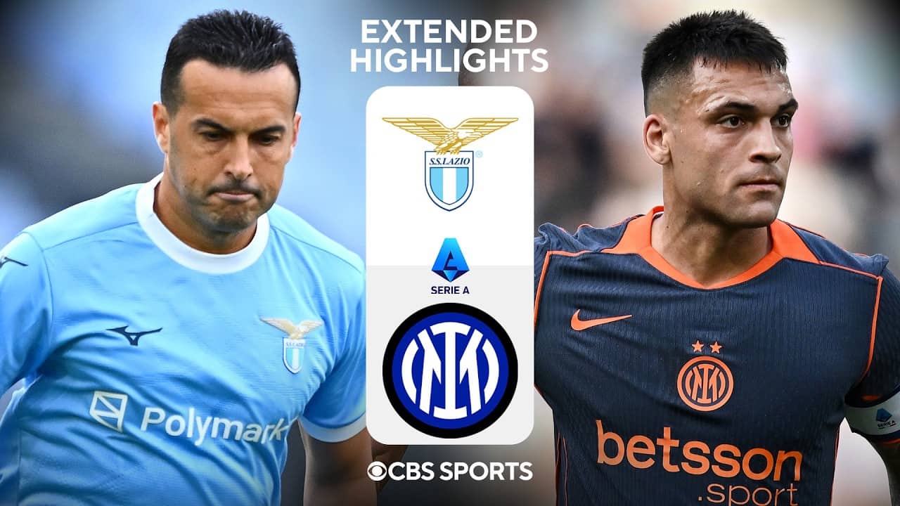 Lazio vs. Inter: Extended Highlights | Serie A | CBS Sports Golazo