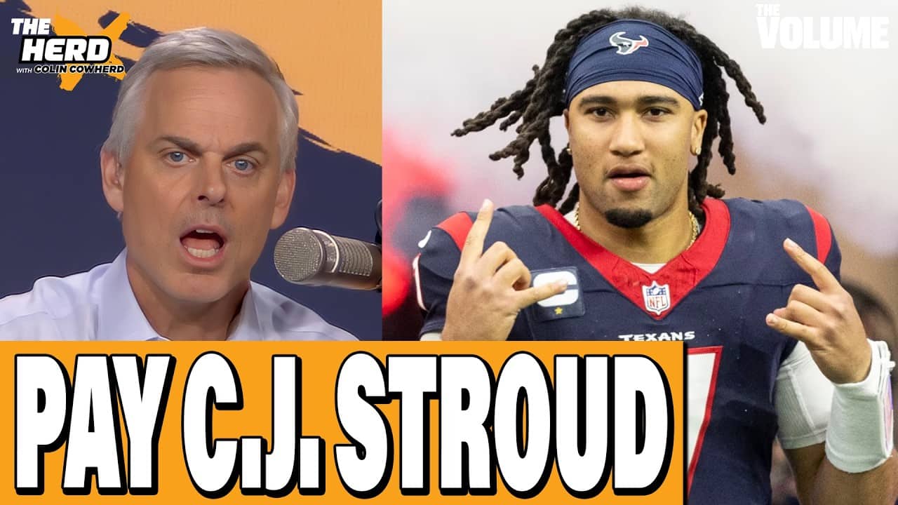 Why Houston Texans MUST PAY C.J. Stroud + Colin RIGHT & WRONG | Colin Cowherd: THE HERD NFL