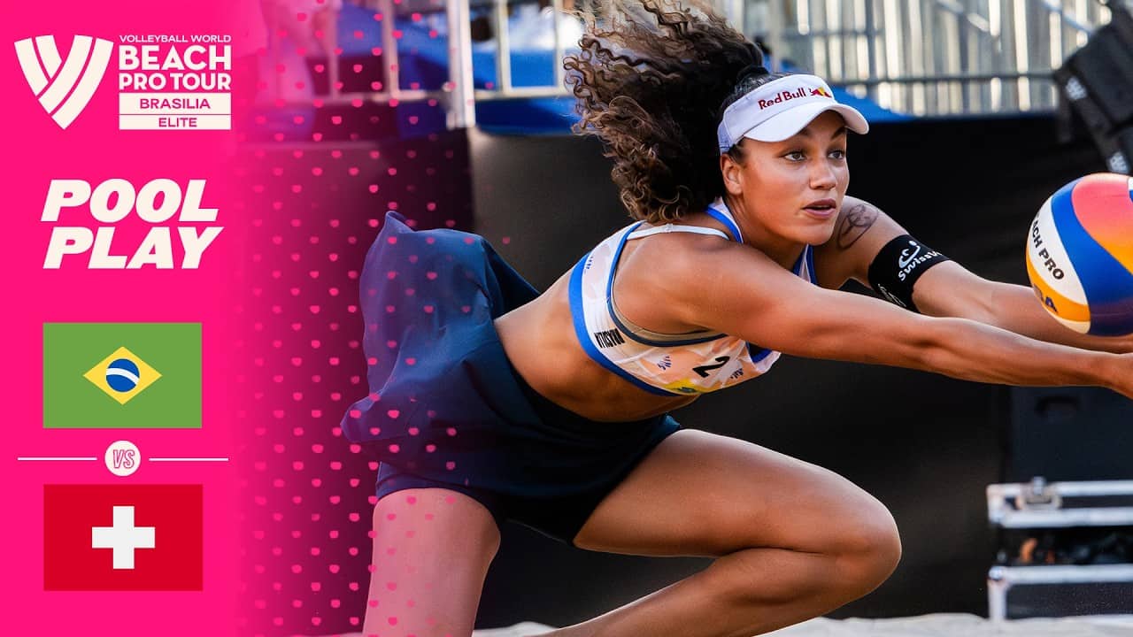 Carol/Rebecca vs. Anouk/Zoé - Pool Play Highlights | Brasilia 2026 #BeachProTour