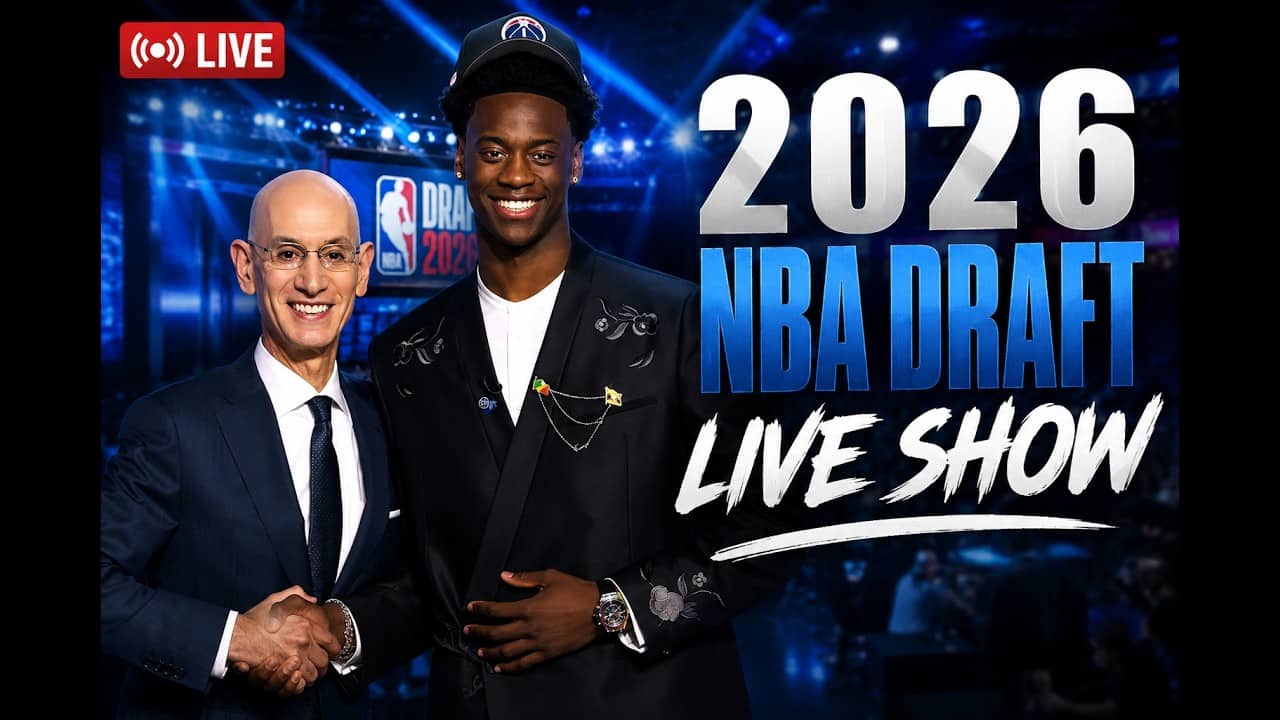 2026 NBA Draft 1st Round Live Show