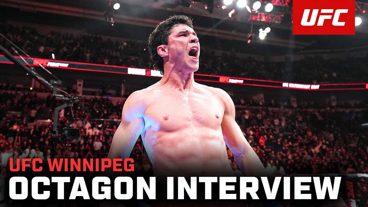 Mike Malott Octagon Interview | UFC Winnipeg