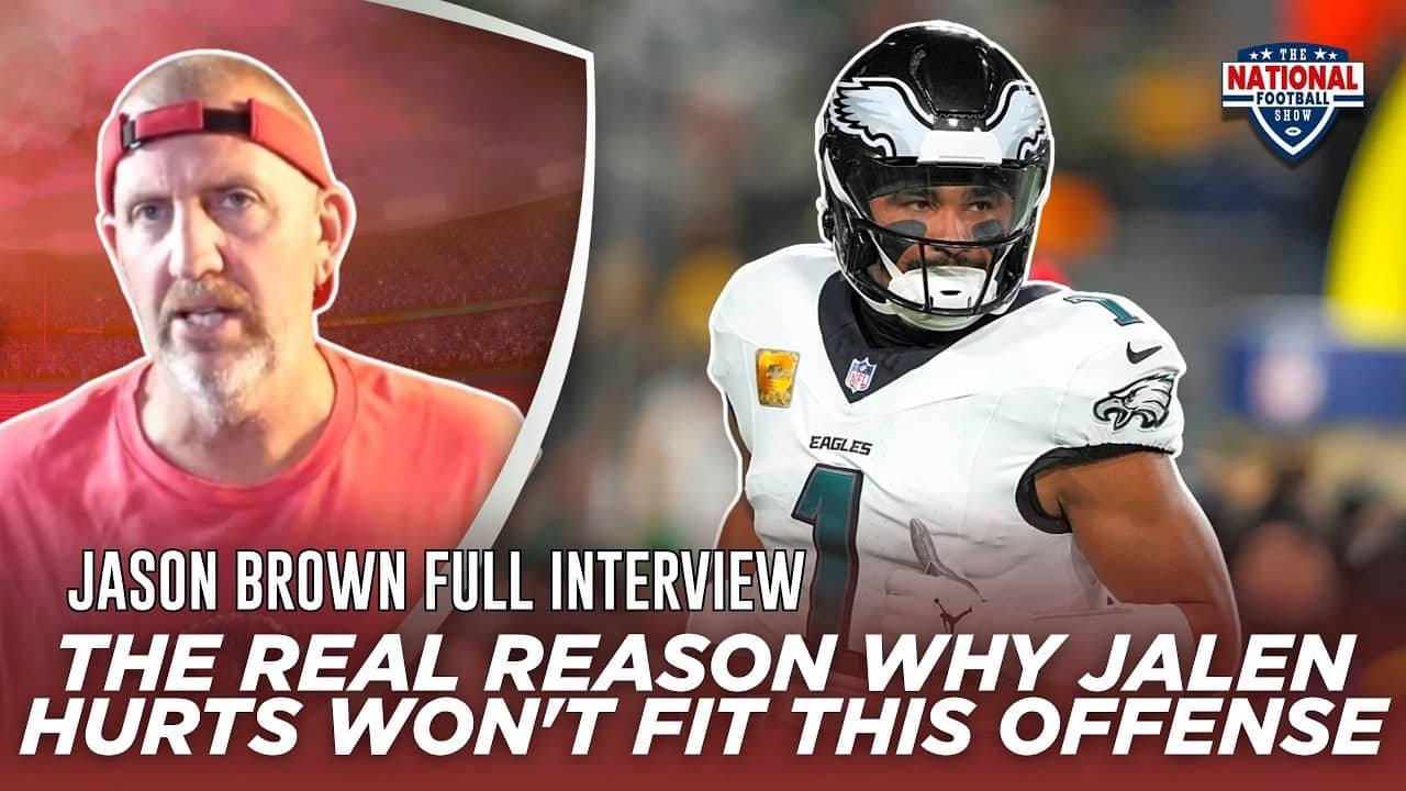 Coach Jason Brown Says Jalen Hurts CAN'T Run a West Coast Offense
