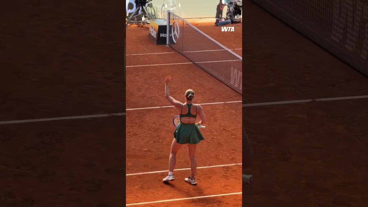 Marta Kostyuk extends her current win streak to 7 with a decisive win over Pegula 🌟 #wta #tennis