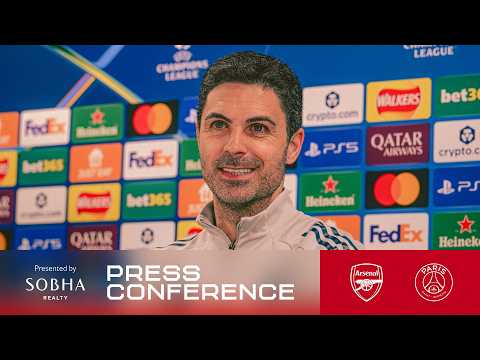 PRESS CONFERENCE | Mikel Arteta previews the Champions League final | PSG threat & Timber update