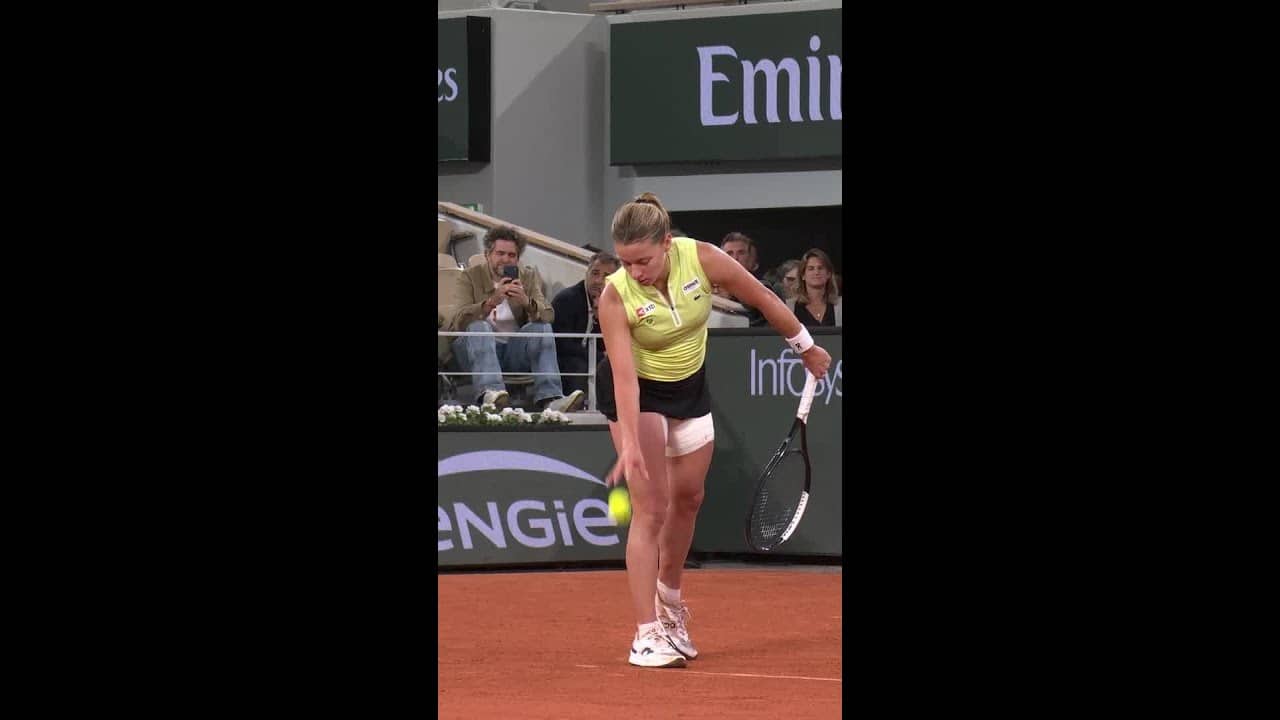 What a way to qualify for your first Grand Slam final 🤩   #shorts