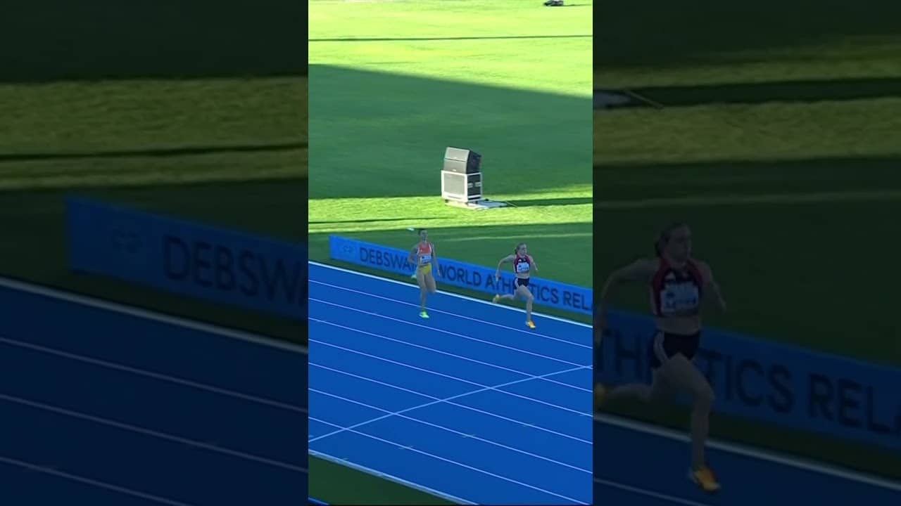 Norway held off defending champions in the women's 4x400m at the #WorldRelays 💥