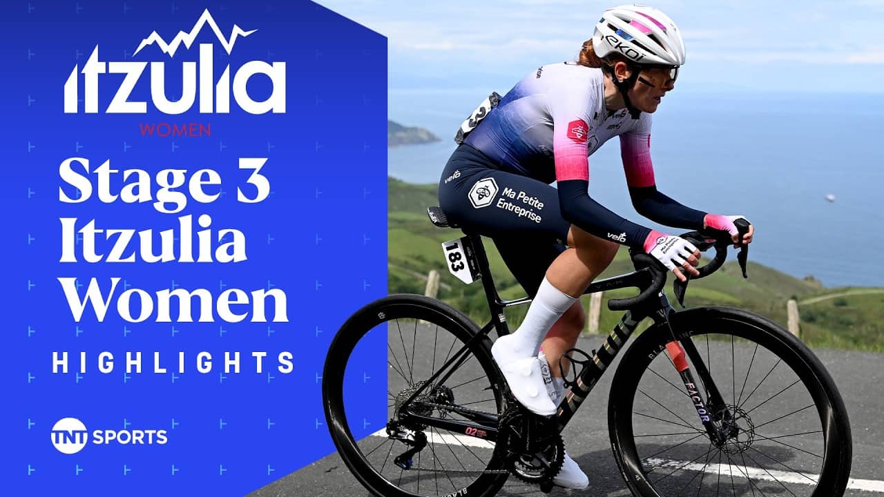 DAREDEVIL DESCENDING! 🤩 | Stage 3 2026 Itzulia Women Race Highlights | TNT Sports Cycling