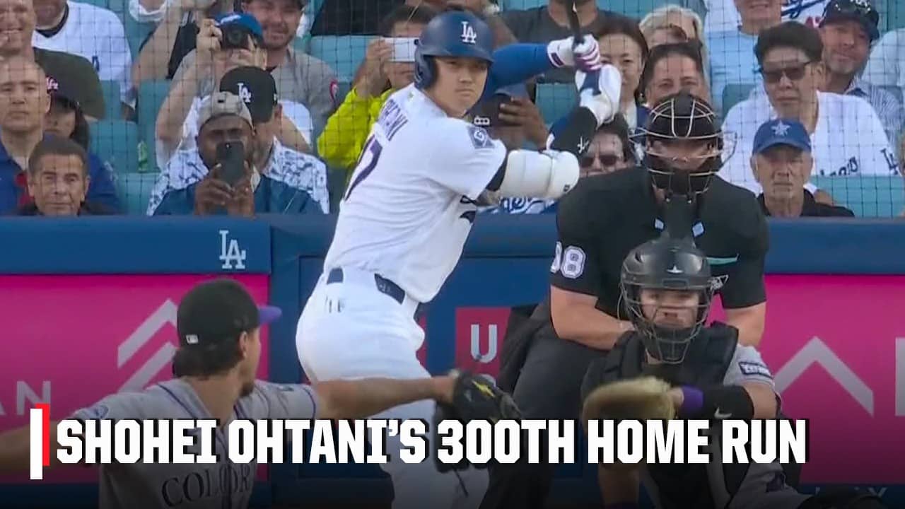 Shohei Ohtani hits the 300th HR of his career | ESPN MLB