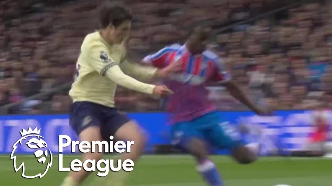 Jean-Phillipe Mateta sweeps in Palace's second equalizer v. Everton | Premier League | NBC Sports