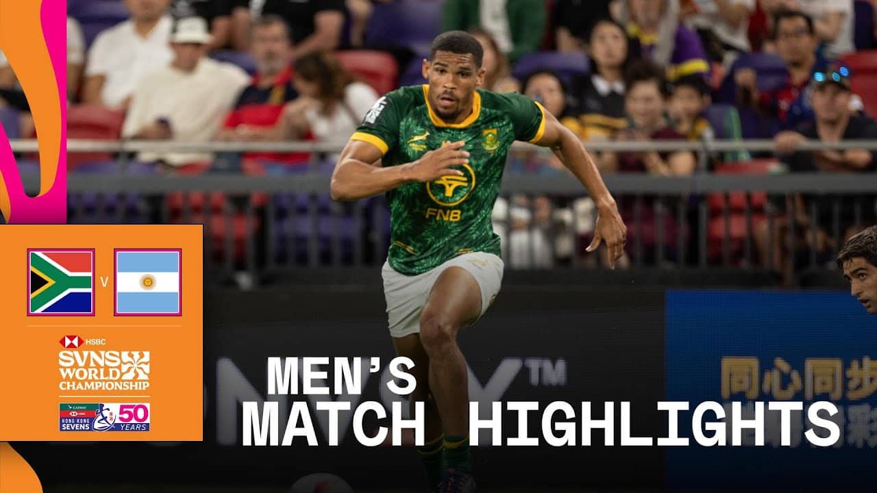 Boks run RIOT 🔥 | South Africa v Argentina | HSBC SVNS Hong Kong 2026 | Match Highlights