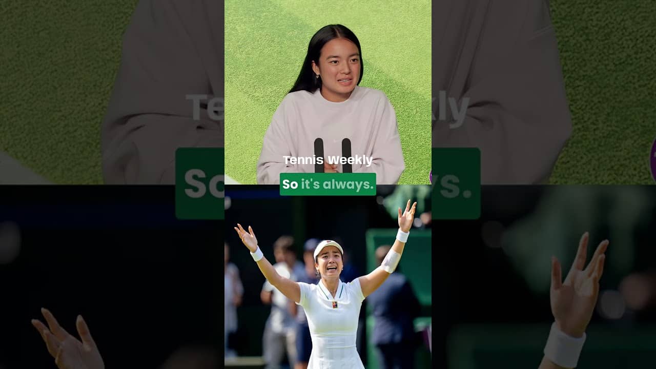 Wimbledon has always been Alexandra Eala's favourite tournament #eala #alexeala #wimbledon