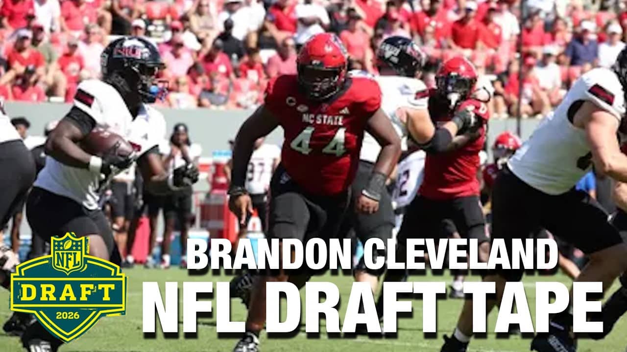 NC State IDL Brandon Cleveland | 2026 NFL Draft Tape