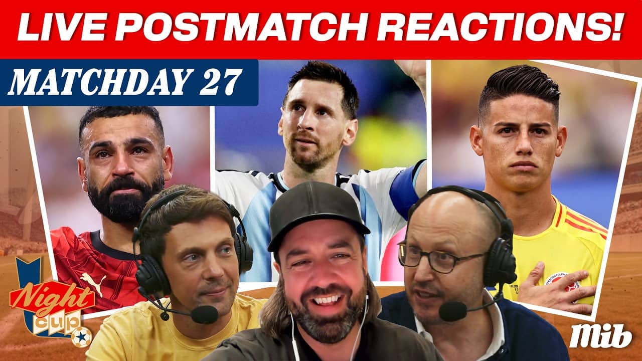Argentina escapes Egypt | VAR Correct? | COL vs. SUI | LIVE Post-Match Reactions | Night Cup