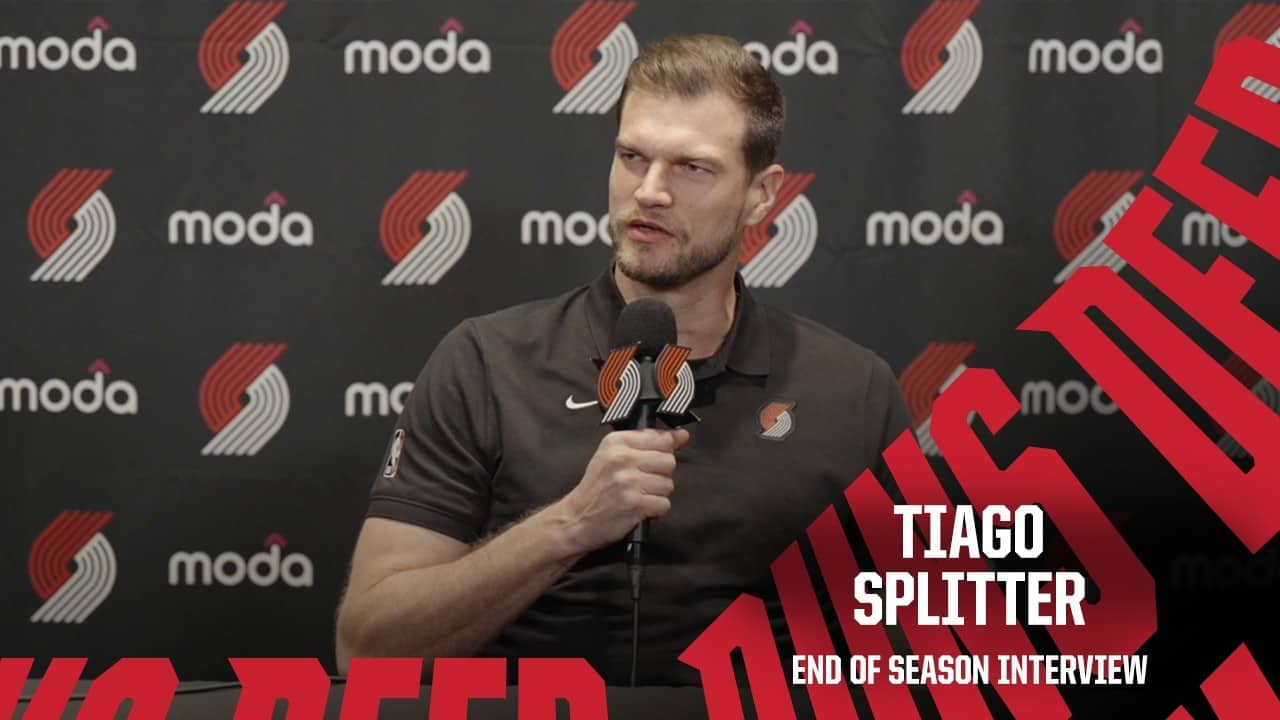 Tiago Splitter | 2025-26 End of Season Interview | Portland Trail Blazers | April 30, 2026