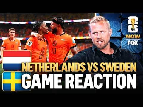 INSTANT REACTION🚨🇳🇱 FIFA World Cup Now reacts to Netherlands' DOMINANT 5-1 win over Sweden ⚽️
