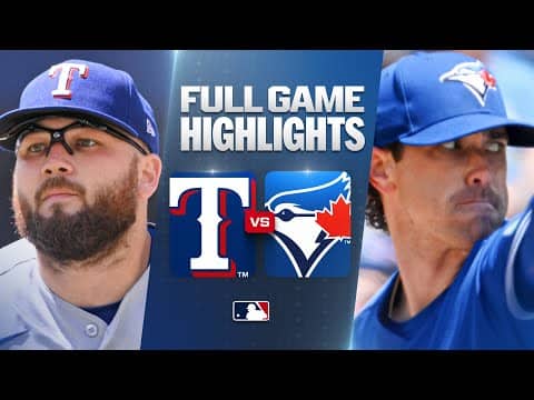 RANGERS vs. BLUE JAYS: Official Full Game Highlights (June 28) | 2026 MLB Season