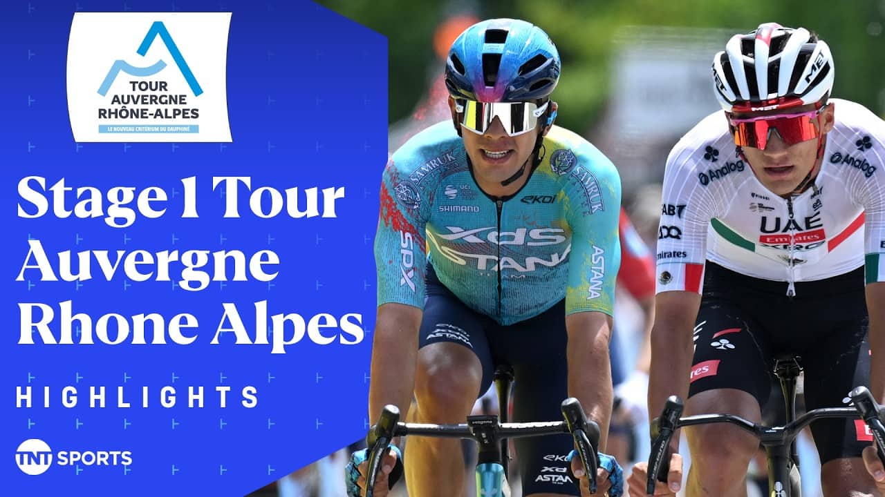 GREAT OPENING STAGE 👏 | 2026 Stage 1 Tour Auvergne Rhone Alpes Race Highlights | TNT Sports Cycling