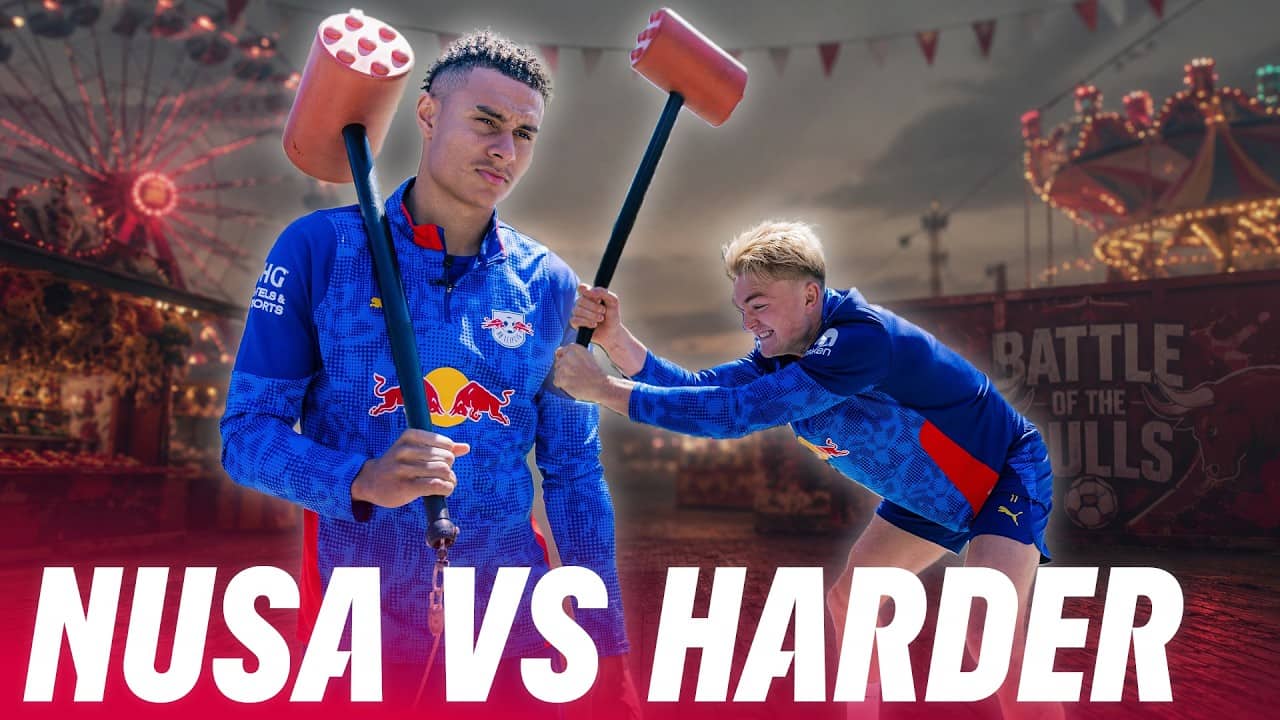 When pro footballers head to the funfair… 👊😂 | Battle of the Bulls Special Edition ft. Nusa & Harder