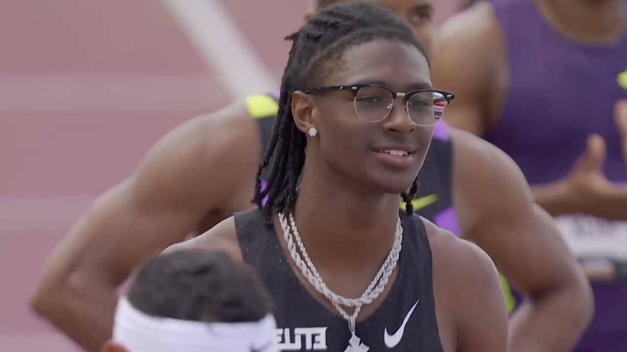 Tate Taylor Runs 19.97 and Breaks His Own High School National Record in the Men's 200m | USATF