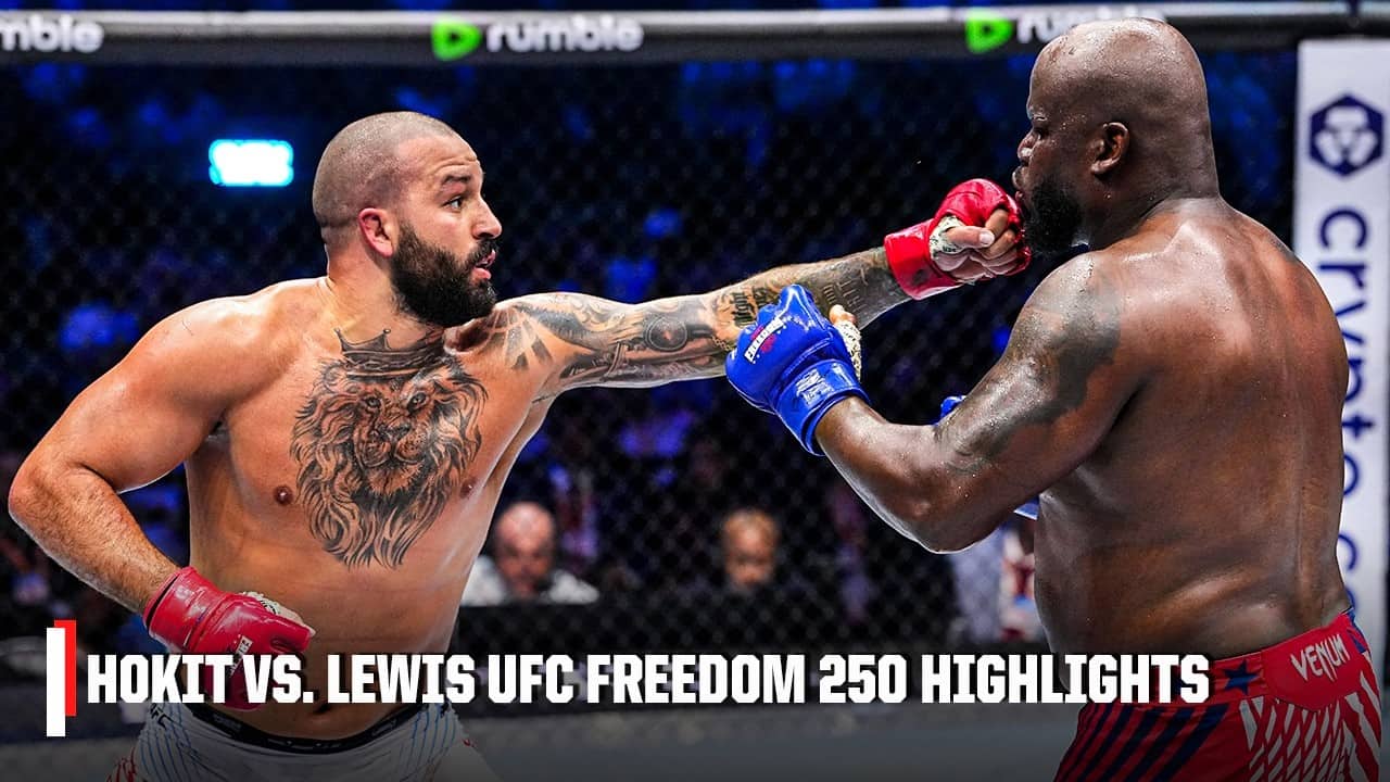 UFC Freedom 250 Highlights: Josh Hokit vs. Derrick Lewis | ESPN MMA