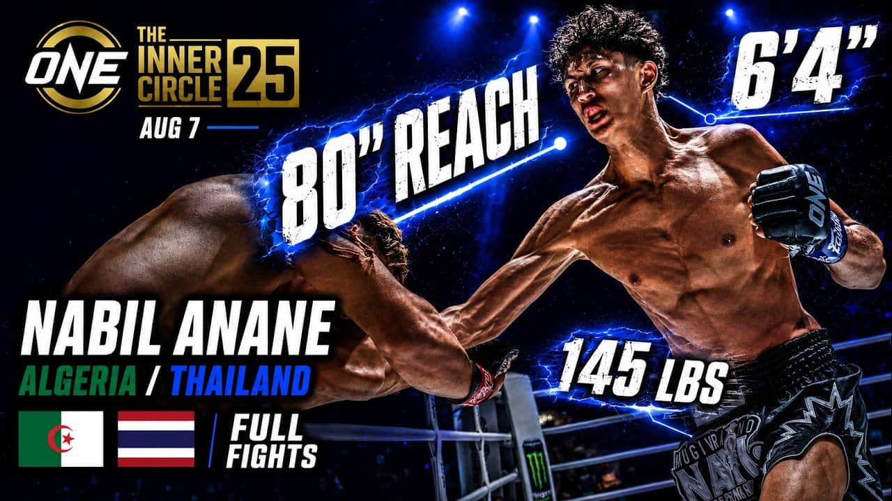 HE’S BAAACKKK... 😈 6'4", 145 POUNDS & Diabolical Reach | Nabil Anane's MUST-SEE Full Fights