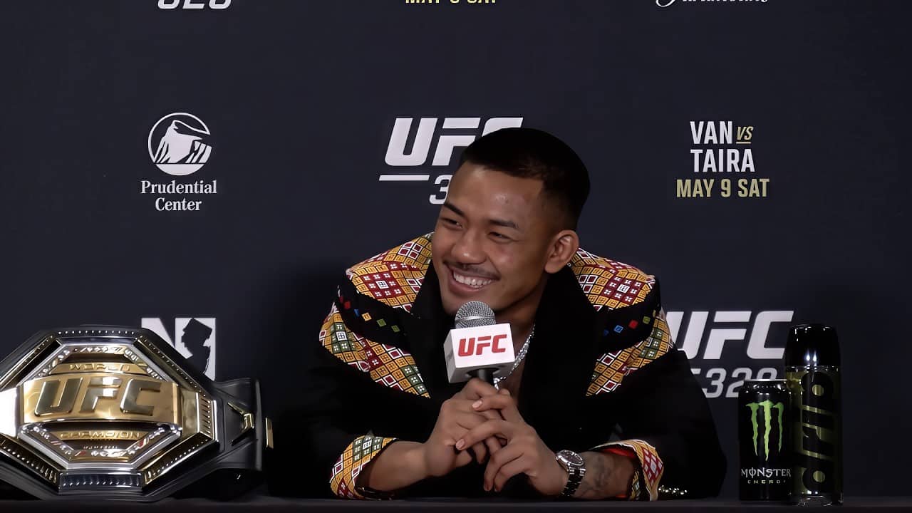 Joshua Van Post-Fight Press Conference | UFC 328