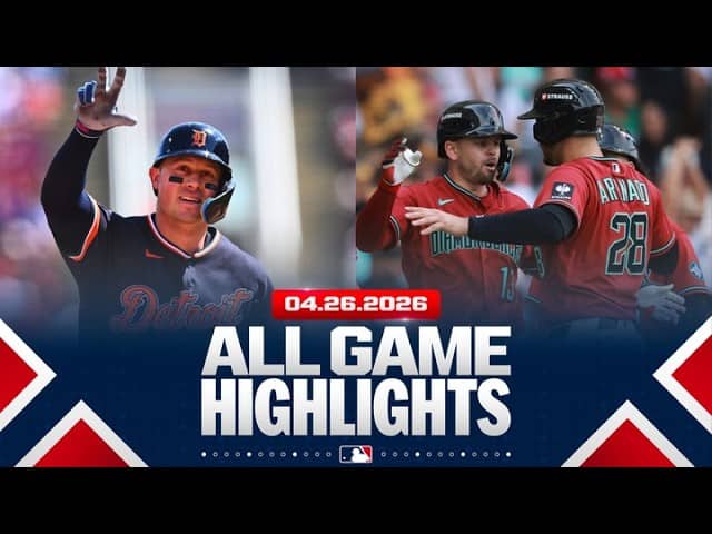 Highlights from ALL GAMES on 4/26 (Chris Sale picks up his 150th win, Shohei Ohtani homers & MORE!)