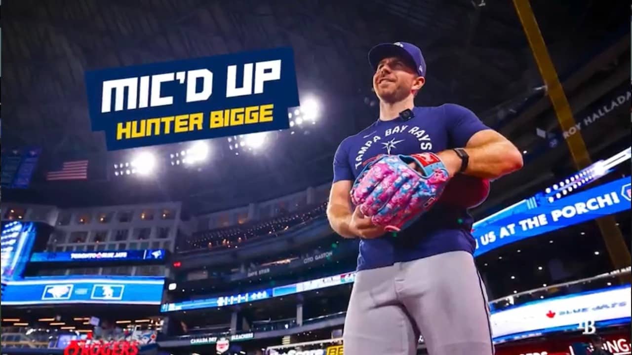 Hunter Bigge Mic'd Up | TAMPA BAY RAYS