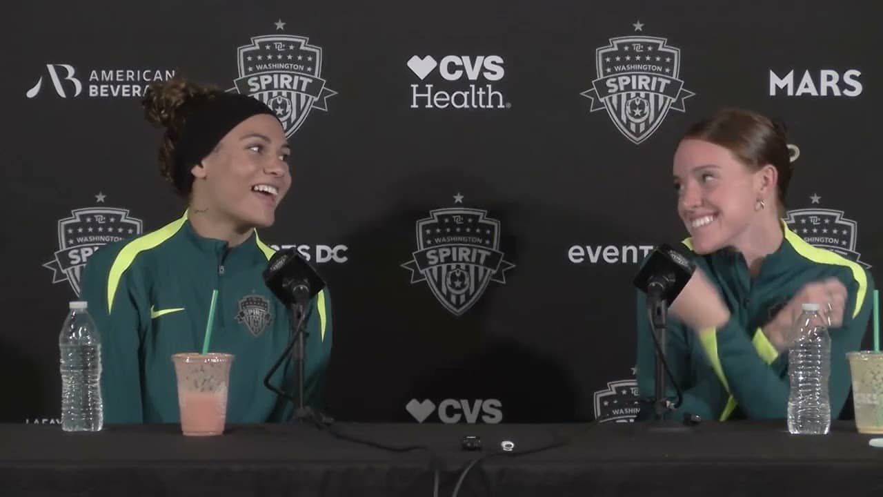 Hal Hershfelt and Trinity Rodman Post-Match Press Conference | Matchday 11 vs Seattle Reign FC