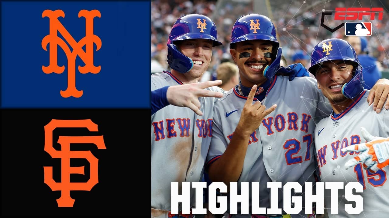 New York Mets vs. San Francisco Giants | Full Game Highlights | ESPN MLB