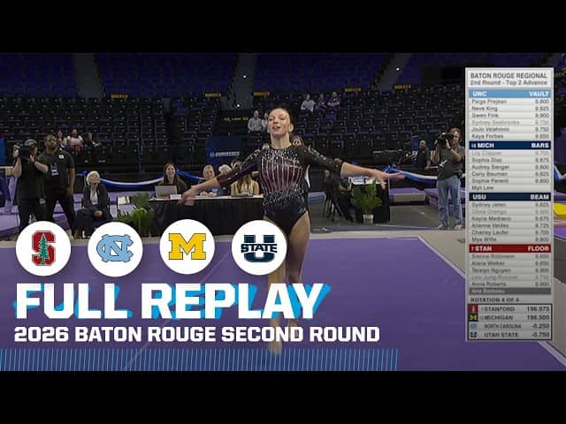 Stanford, Michigan gymnastics advance in NCAA regionals