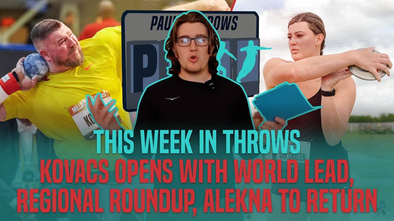 This Week In Throws: Kovacs Opens With World Lead In Rabat, Regional Round-Up, Alekna To Return