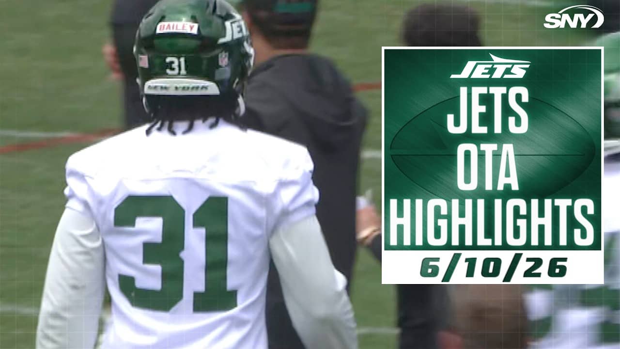 David Bailey gets work in at Jets OTAs, Geno Smith continues offseason ramp up