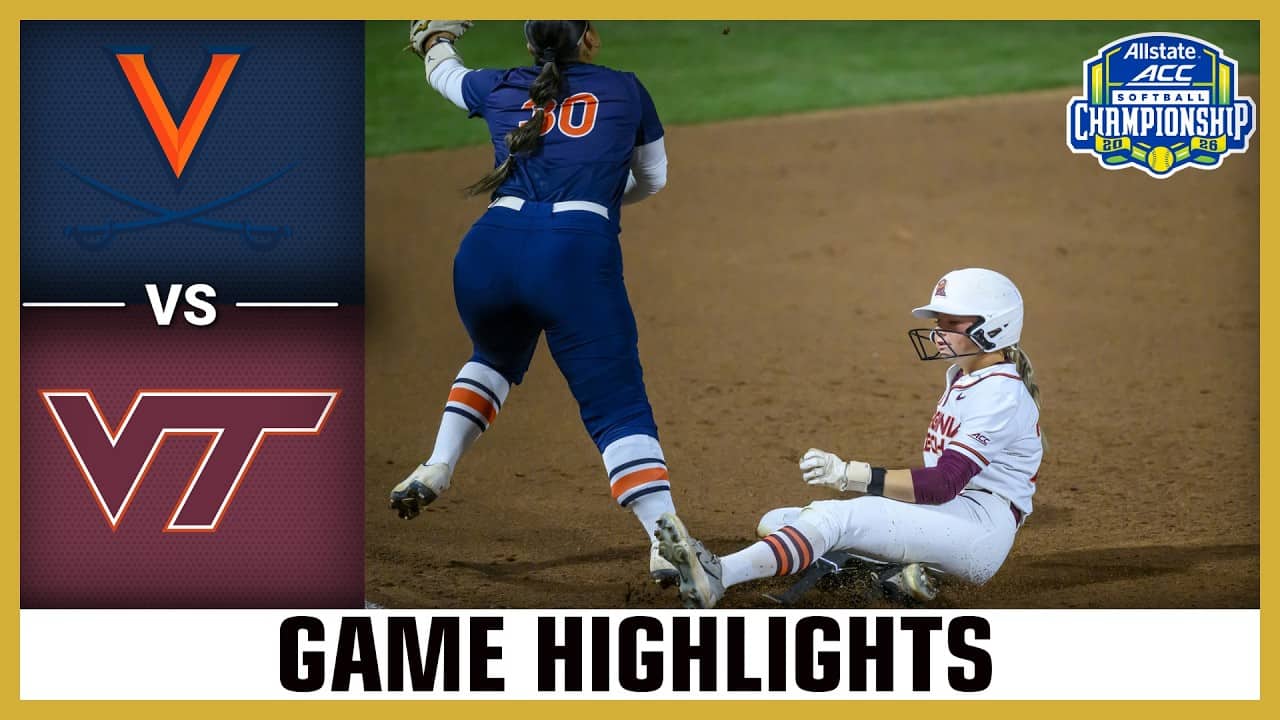 Virginia Tech vs. Virginia Game Highlights | 2026 ACC Softball