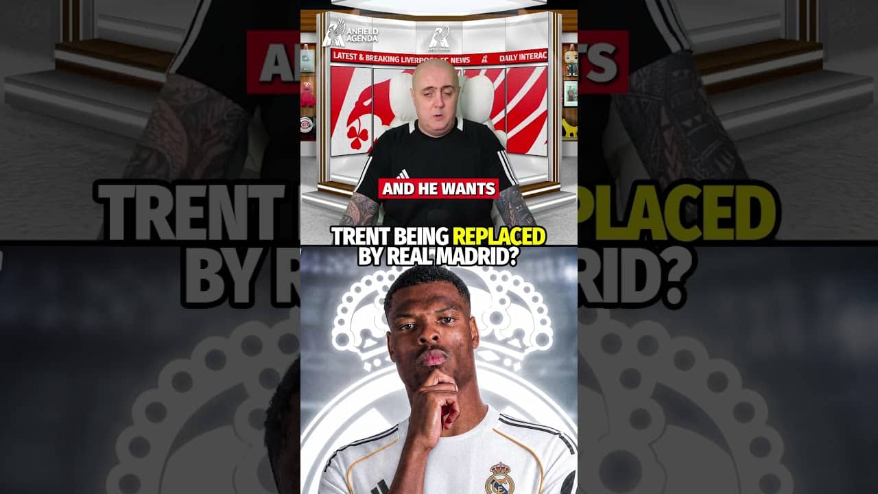 Is Trent Being REPLACED At Real Madrid?