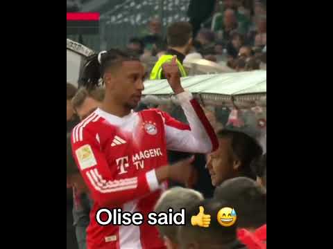 Michael Olise almost got hit with an object after being subbed off 😧