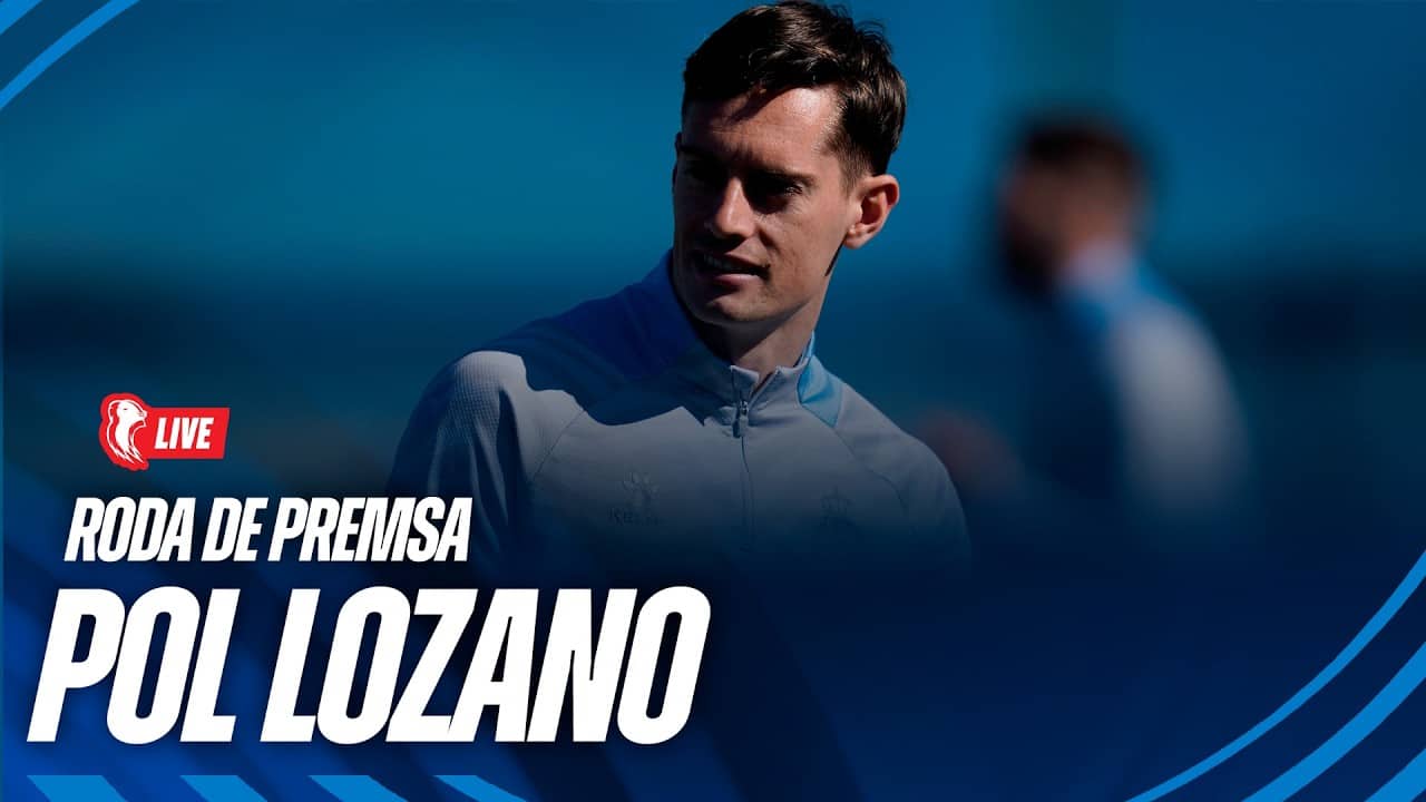 🔴 LIVE | 🎥 Roda de premsa de Pol Lozano