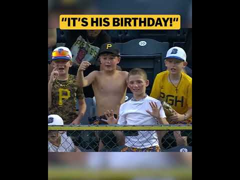 He will remember this birthday for the rest of his life! 🎂