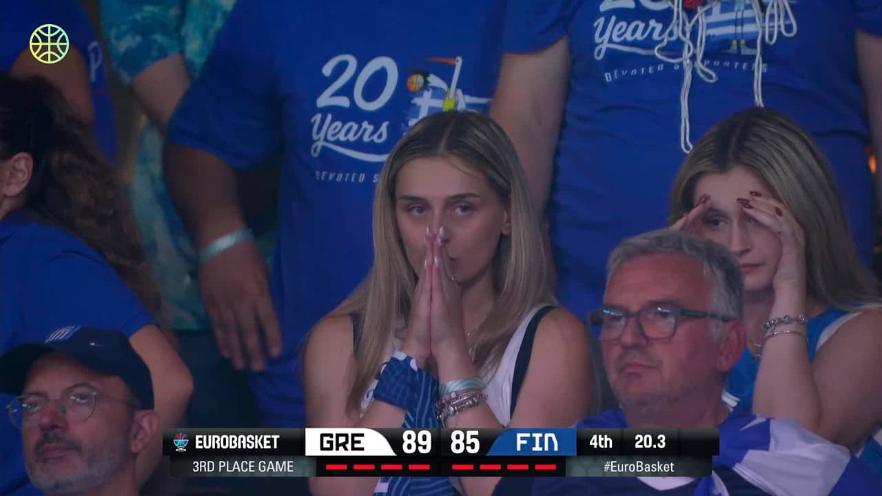 UNBELIEVABLE ENDING 🤯 Greece vs Finland | FIBA Basketball