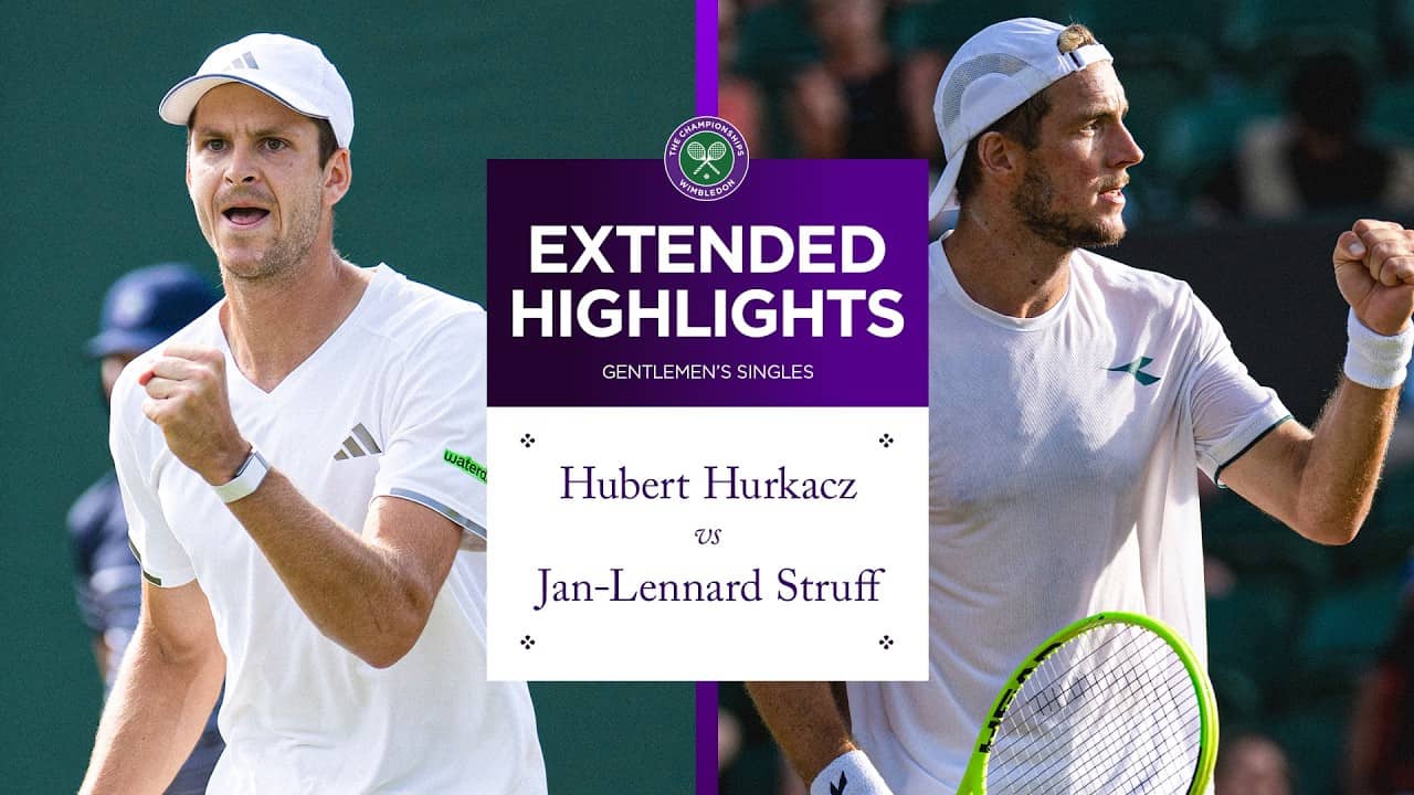 Long battle! ⚔️ | Hubert Hurkacz v Jan-Lennard Struff | Extended Highlights | Wimbledon 2026