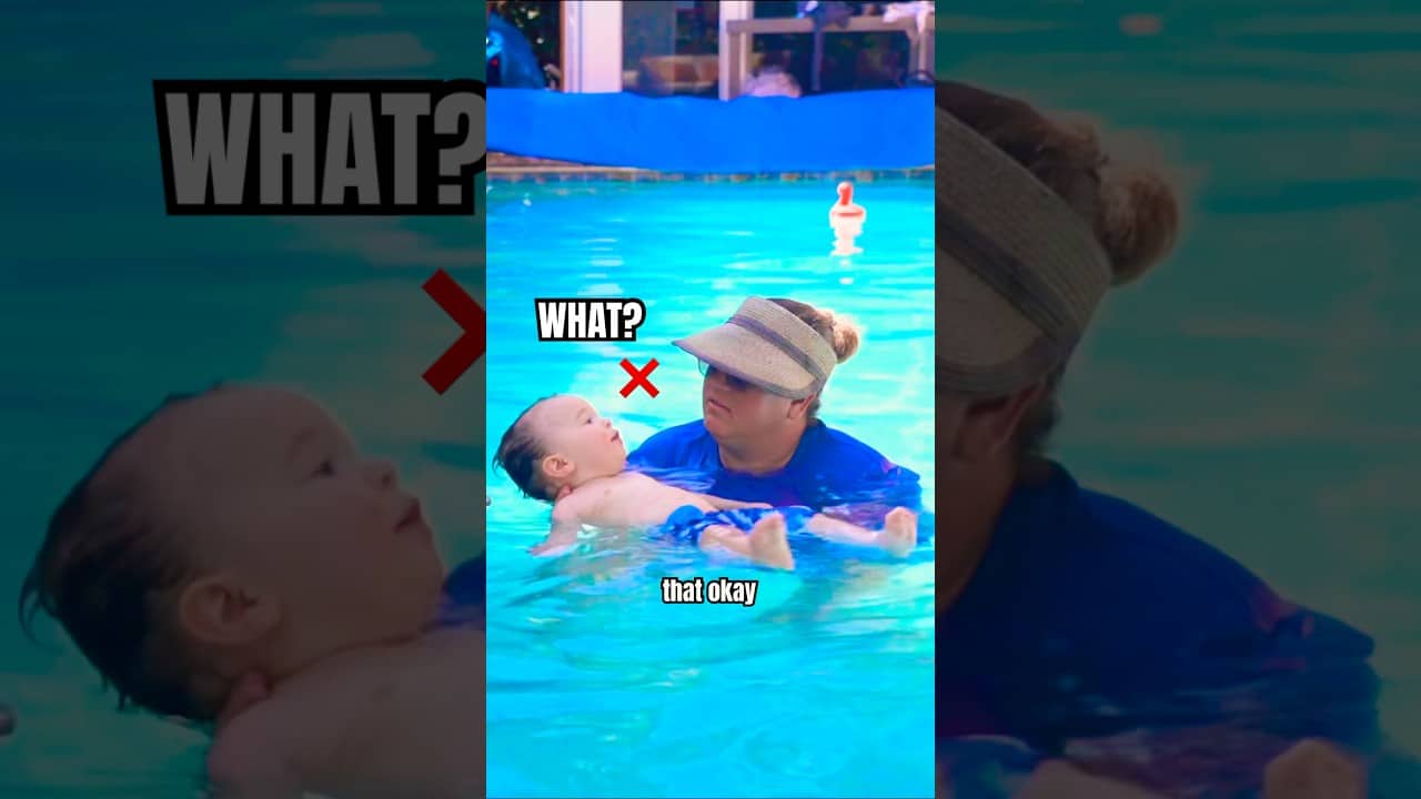 Hold your Baby Properly to Teach them how to Float