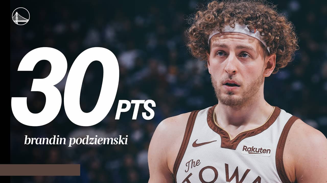 Brandin Podziemski Reaches Career-High 30 PTS in Warriors Loss to Kings