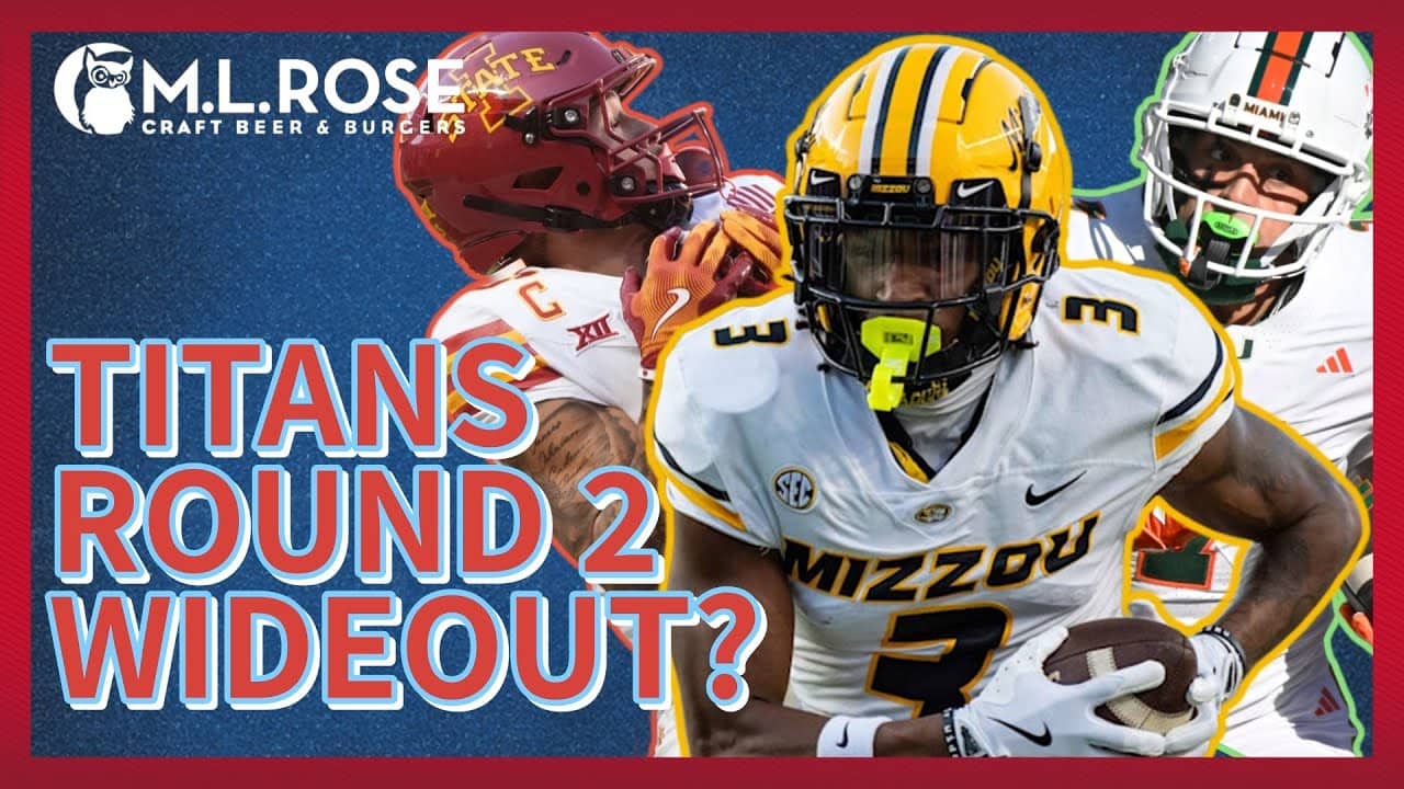 The Top WR Targets For The Tennessee Titans In The 2025 NFL Draft