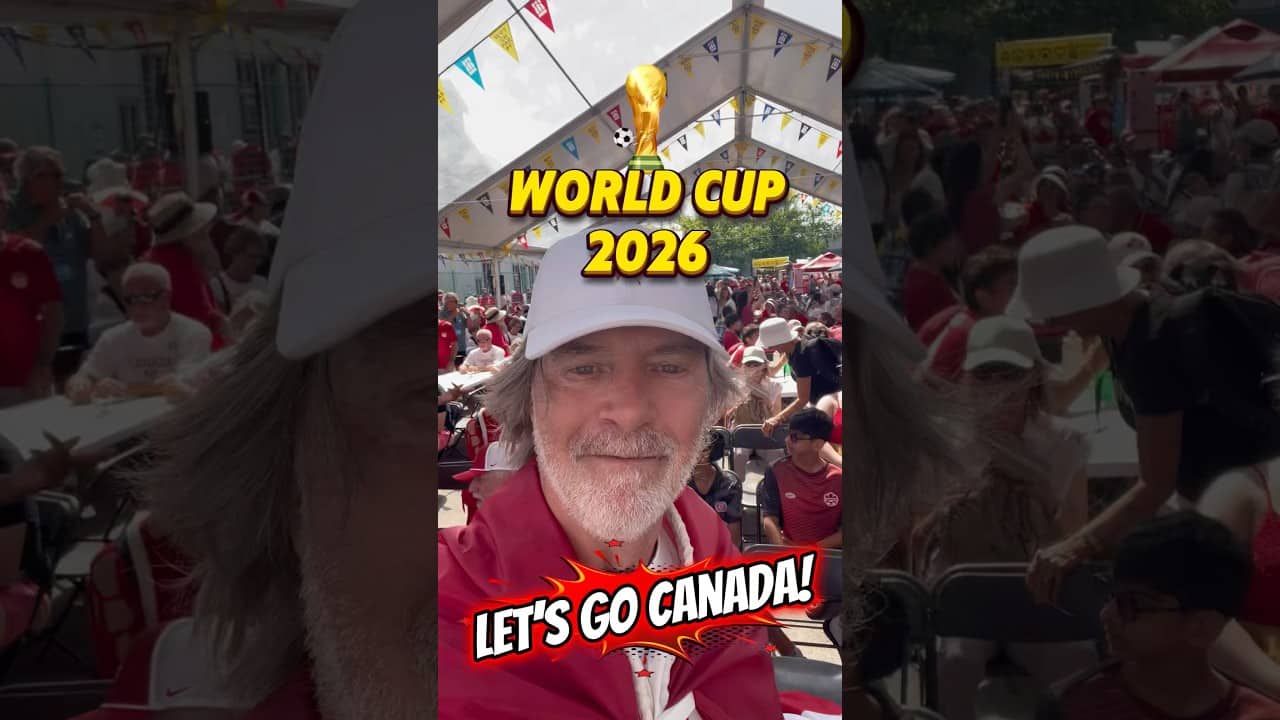 Feeling the Vancouver pregame #watchparty vibes at Granville Island 🇨🇦⚽️🇨🇦 Let’s Go Canada!