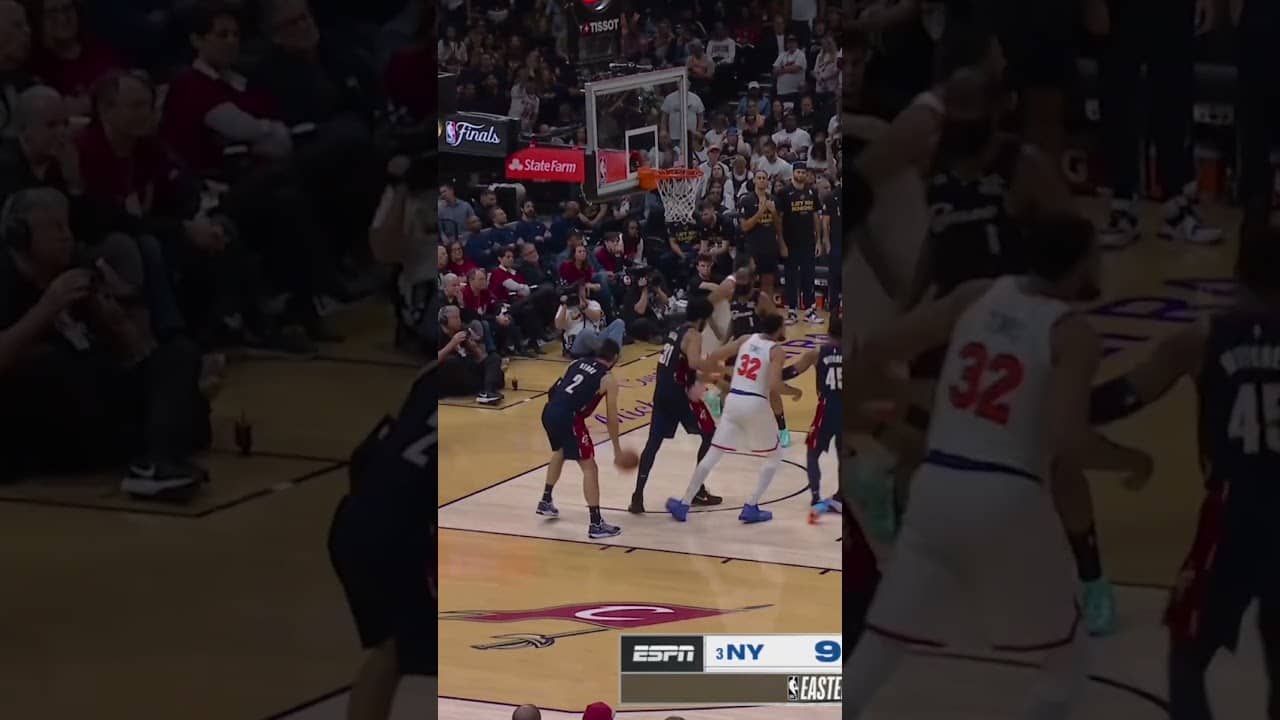 landry made an IMPACT in the ECF 😮‍💨 #nba #nyknicks #nbaplayoffs #landryshamet