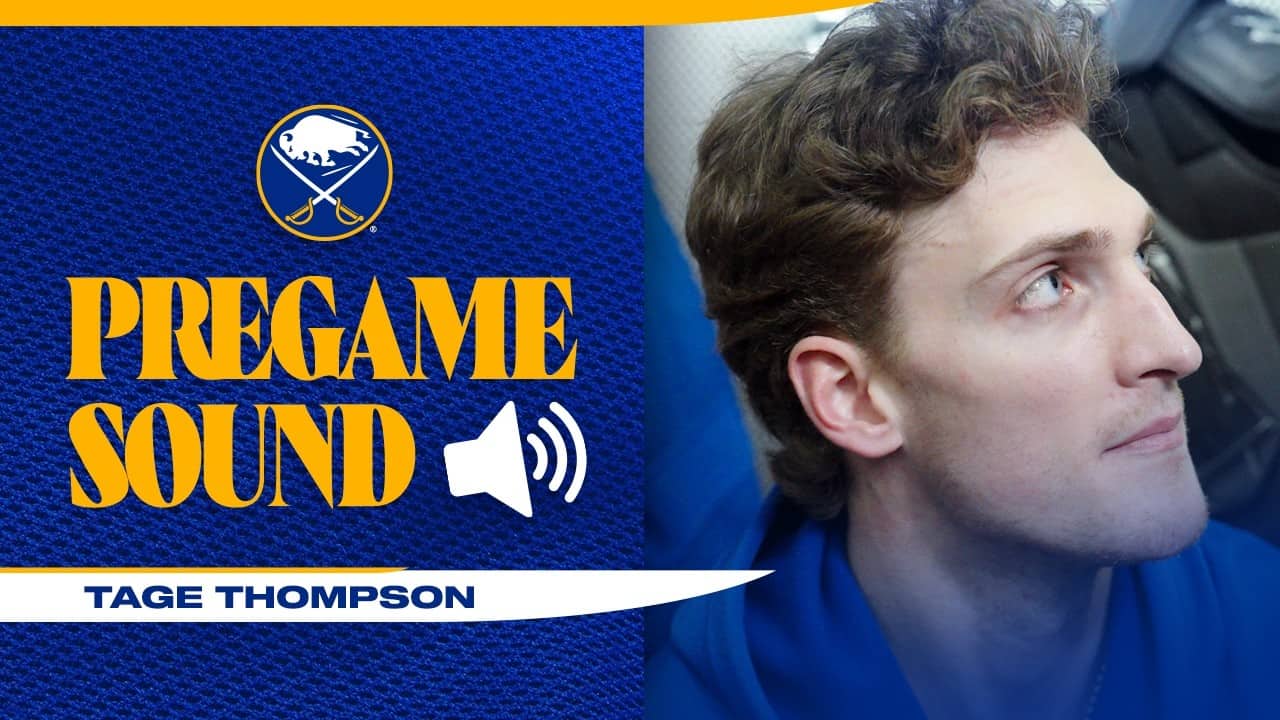 "Something I'm Really Excited For" | Tage Thompson Ahead Of NHL Playoffs | Buffalo Sabres