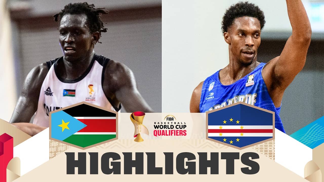 South Sudan 🇸🇸 v Cape Verde 🇨🇻 | Highlights | FIBA Basketball World Cup 2027 African Qualifiers