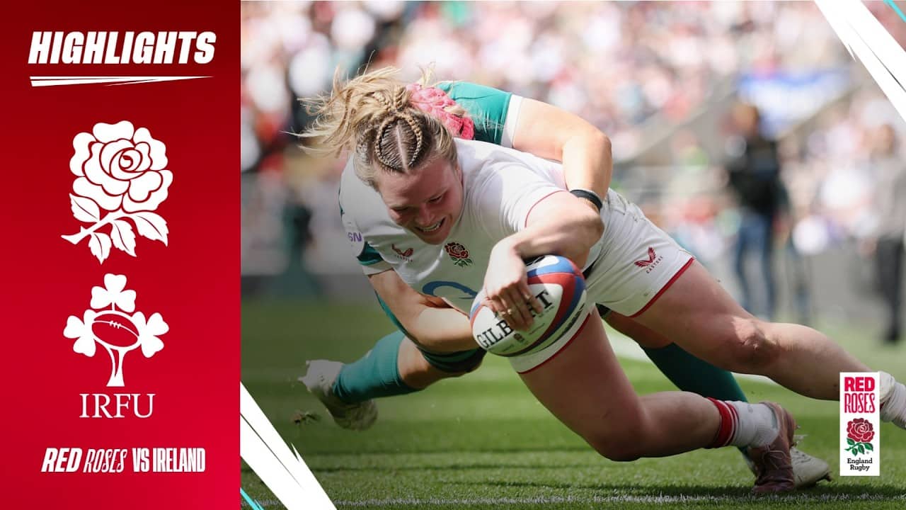 OFF TO A FLYER | Red Roses v Ireland highlights