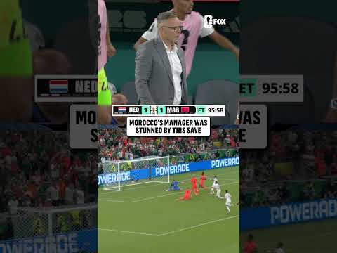 Verbruggen left Mohamed Ouahbi speechless after this save 😳