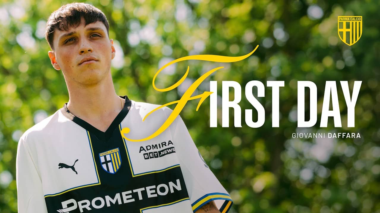 Vlog 📹💛💙 | Giovanni Daffara's First Day at Parma Calcio